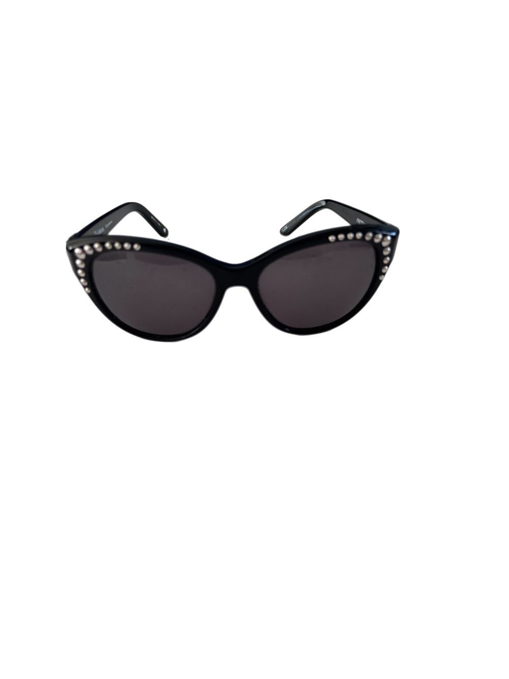 Brighton Pretty Tough Sunglasses.  Silver Plated Studs.  Black Frames.